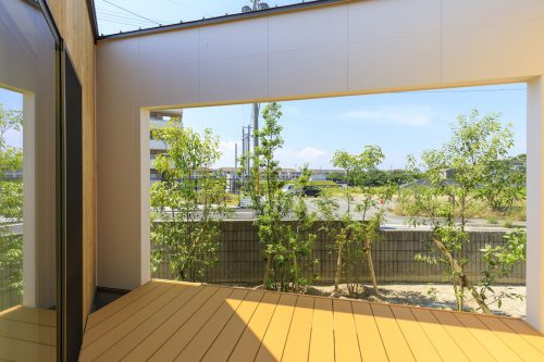 この土地には無理だろうと あきらめていた台形の敷地に、理想の平屋が完成！ ～田川郡香春町Ｋ様邸～