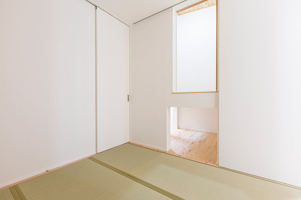 子どもたちが走り回れる平屋のお家