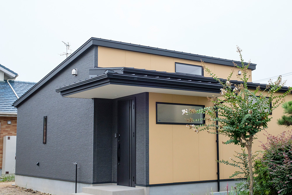 子どもたちが走り回れる平屋のお家