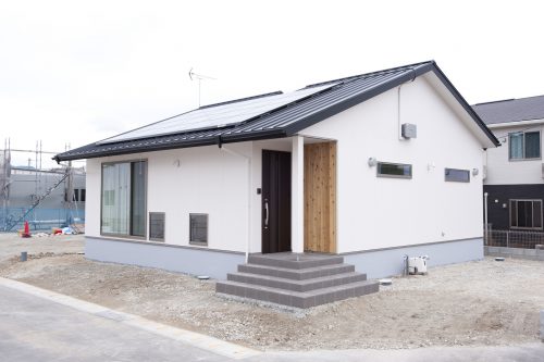 雨の日が楽しくなる平屋のお家
