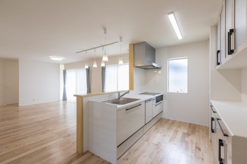 プライベートスペースをしっかり分けたL字型の平屋 ～直方市　I様邸【2】～