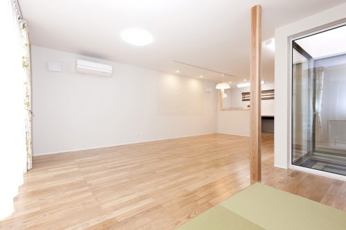 雨の日が楽しくなる平屋のお家