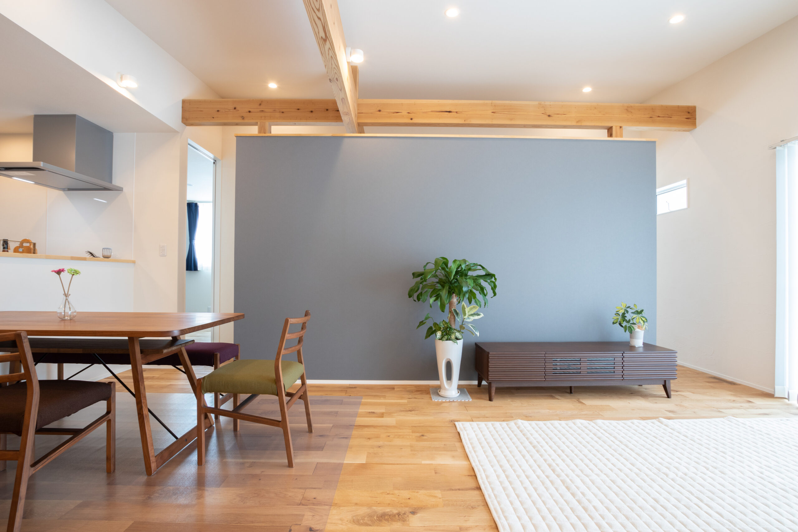 家族が集まる豊かな平屋の家