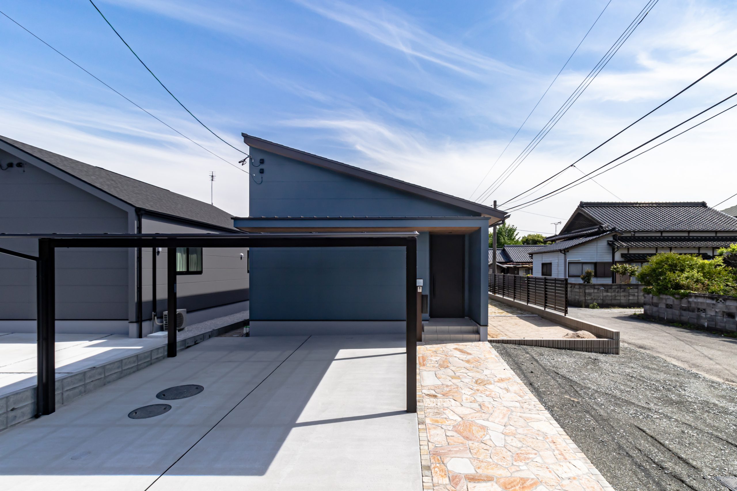 シンプルモダンな平屋のお家