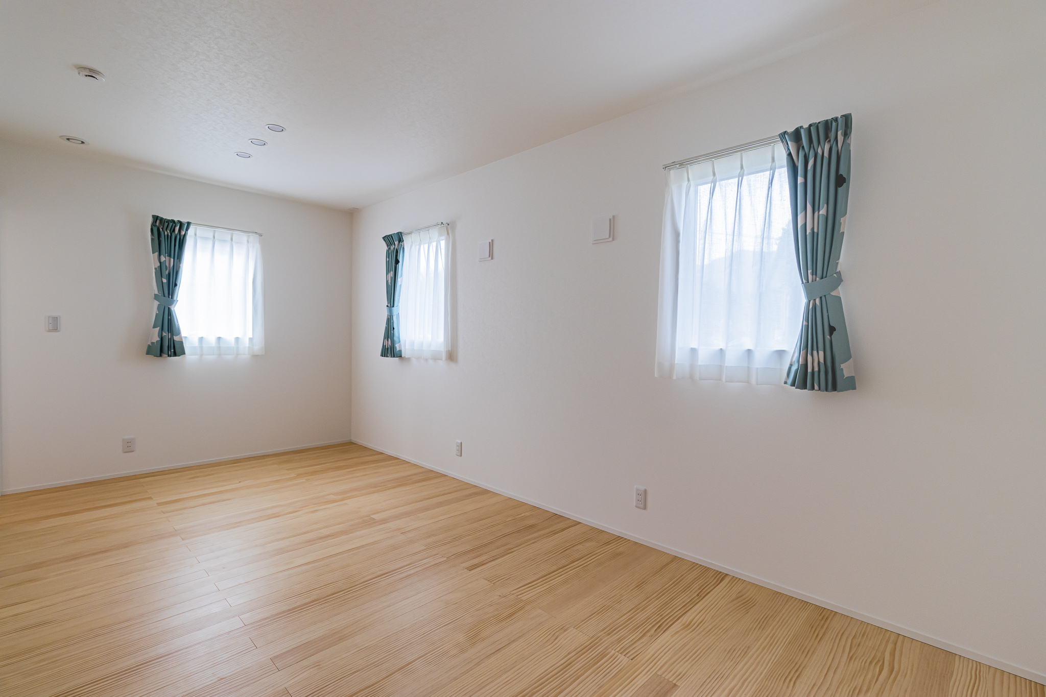 平屋に見える？二階建てのお家