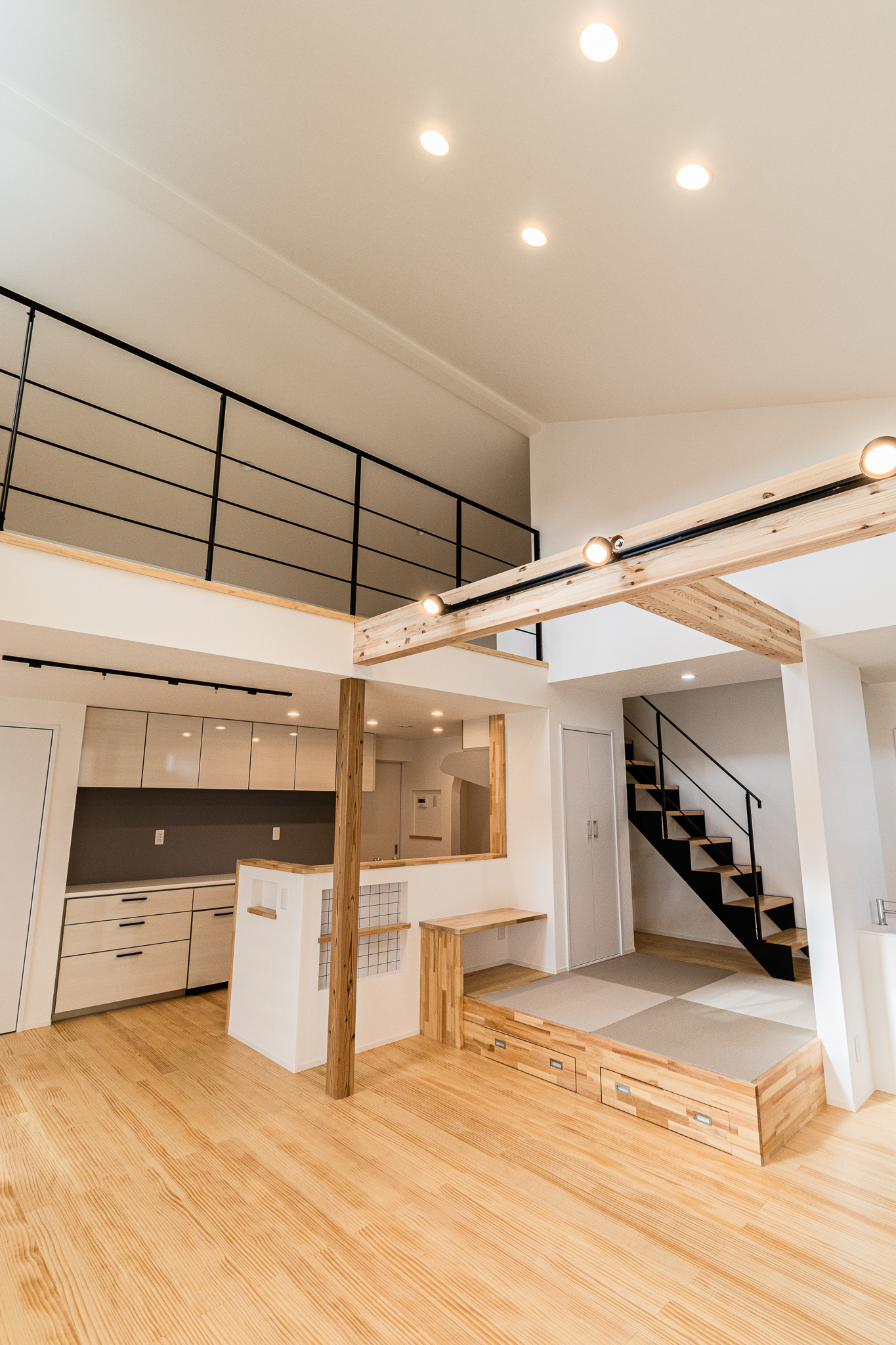 平屋に見える？二階建てのお家