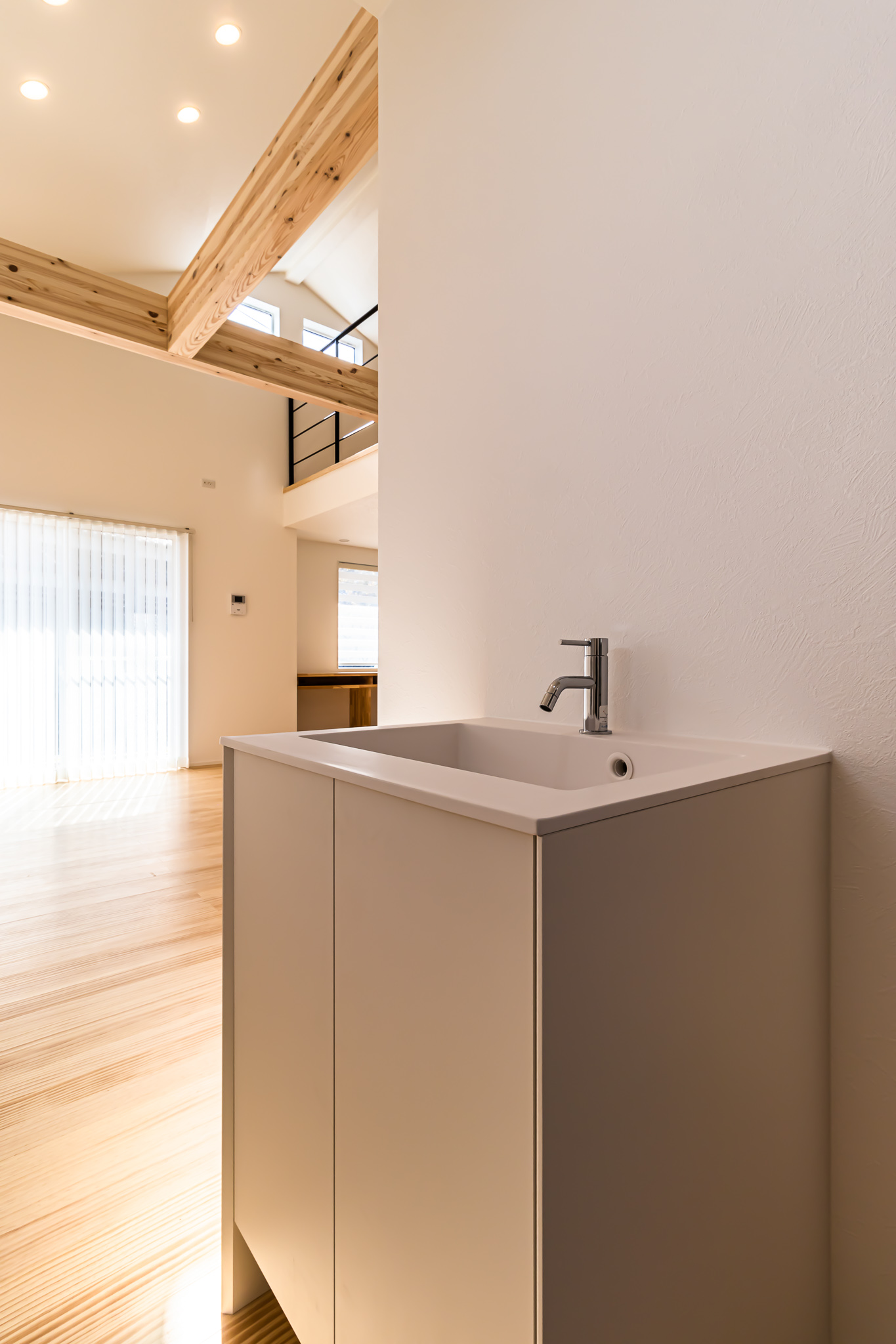 平屋に見える？二階建てのお家