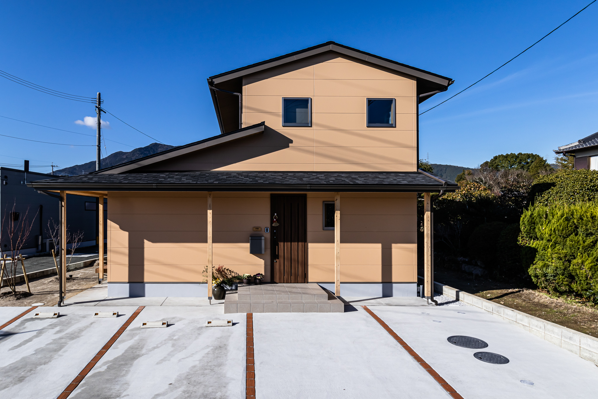 こだわりたっぷり二階建てのお家