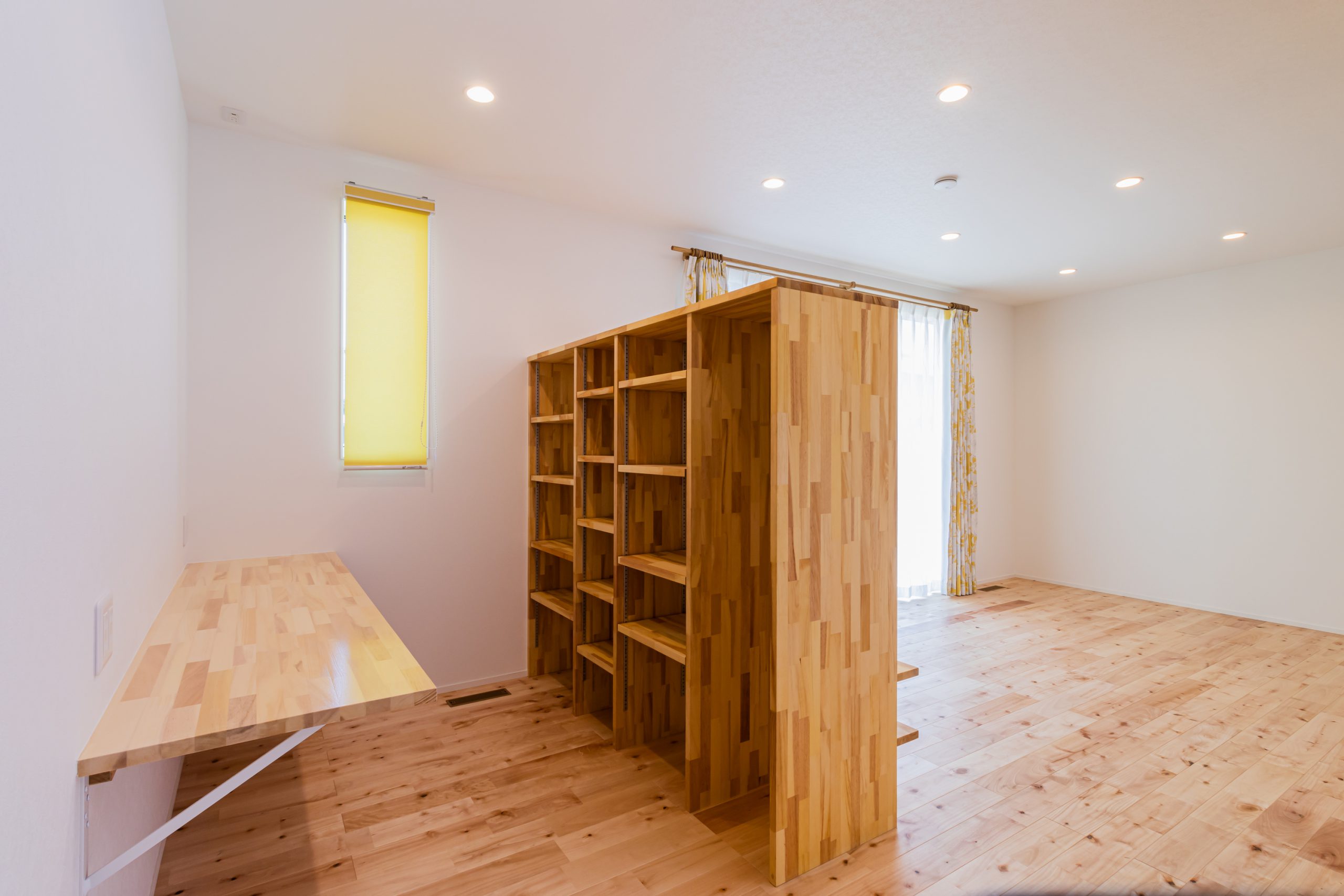 視界が空に広がる平屋のお家