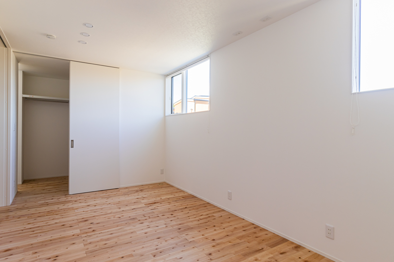 屋内テラスのある平屋のお家