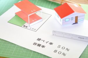 建ぺい率の割合
