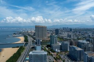 福岡市の街並み