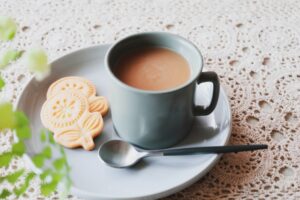 コーヒーとクッキー