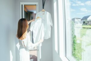 明るいランドリールーム