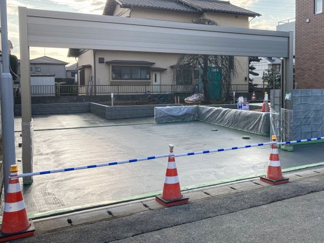 駐車場の外構工事